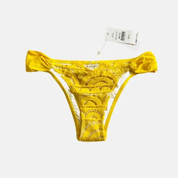PilyQ Yellow Lace Bikini - Picture 2 of 5